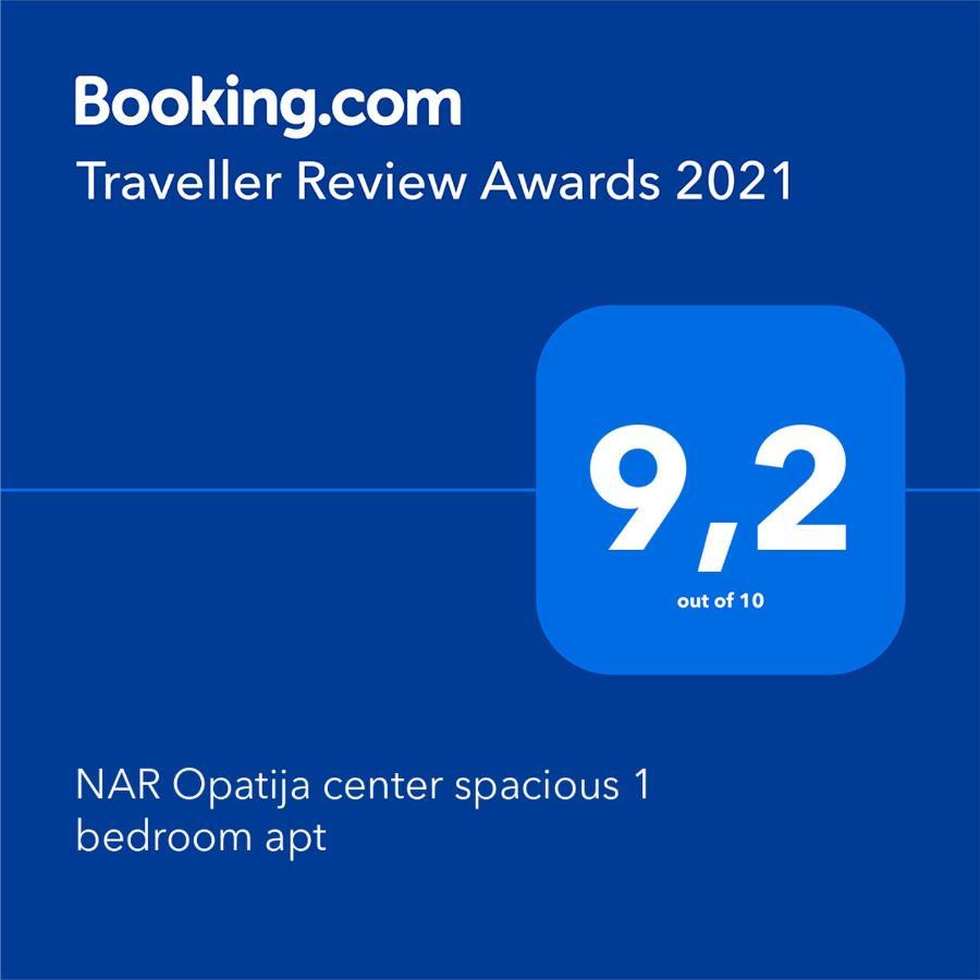 NAR Opatija center spacious 1 bedroom apt Exterior foto