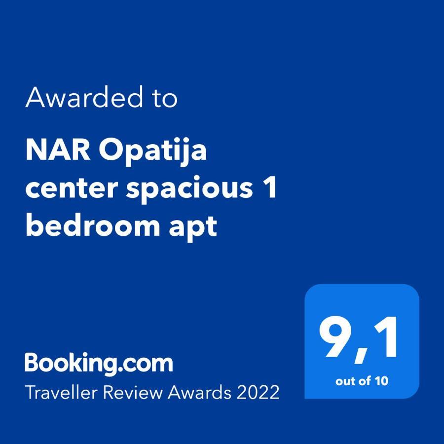 NAR Opatija center spacious 1 bedroom apt Exterior foto